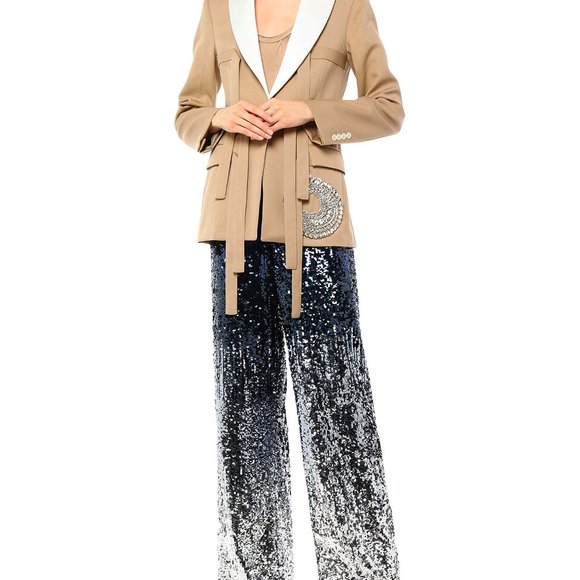 BNWT Alice and Olive Sequined Ombre pants - Picture 4 of 4